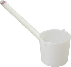 Dynalon Labware - 1,000 ml Polyethylene Short Dipper - 12" Long Handle - Industrial Tool & Supply