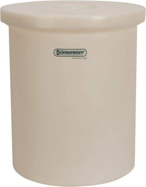 Bel-Art - 15 Gal Jar - Polyethylene, Translucent, 20-1/2" High, 3/4" Cap - Industrial Tool & Supply