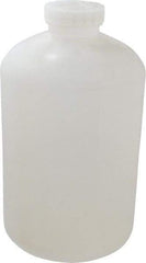 Bel-Art - 2 Gal Wide-Mouth Bottle - Polypropylene, Translucent, 13.1" High x 7.4" Diam, 3/4" Cap - Industrial Tool & Supply