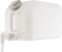 Bel-Art - 5 Gal Carboy - Polyethylene, White, 15" Diam, 3/4" Cap - Industrial Tool & Supply