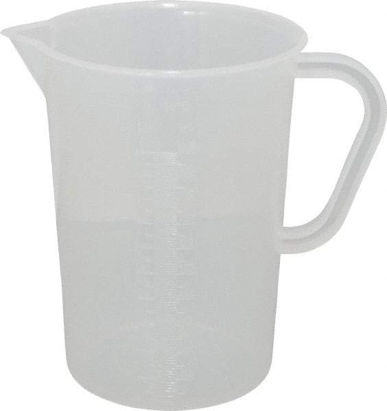 Bel-Art - 1,000 ml Polypropylene Graduated Pitcher - 50 ml Graduation, x 6-1/2" High - Industrial Tool & Supply