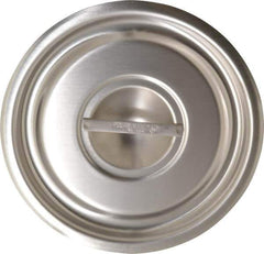 VOLLRATH - Round Stainless Steel Lid - Use with 78740 - Industrial Tool & Supply