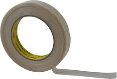3M - 3/4" x 55 Yd Clear Rubber Adhesive Packaging Tape - Polypropylene Film Backing, 5.7 mil Thick, 150 Lb Tensile Strength, Series 8959 - Industrial Tool & Supply