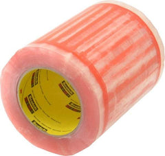 3M - 500 Piece, 8" Long x 6" Wide, Tape Roll - Document Enclosed, Clear with Orange Border - Industrial Tool & Supply