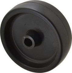 Fairbanks - 6 Inch Diameter x 2 Inch Wide, Polyolefin Caster Wheel - 650 Lb. Capacity, 2-3/16 Inch Hub Length, 3/4 Inch Axle Diameter, Plain Bearing - Industrial Tool & Supply