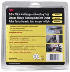 3M - 3/4" x 7 Yd Acrylic Adhesive Double Sided Tape - Industrial Tool & Supply