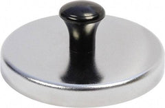 Mag-Mate - 3-3/16" Diam Magnetic Print Holder - Round, 1-3/16" High, 47.5 Lb Average Magnetic Pull - Industrial Tool & Supply