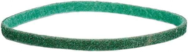 Norton - 1/2" Wide x 24" OAL, Aluminum Oxide Abrasive Belt - Aluminum Oxide, Fine, Nonwoven, Cloth Backing - Industrial Tool & Supply