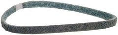 Norton - 3/4" Wide x 20-1/2" OAL, Aluminum Oxide Abrasive Belt - Aluminum Oxide, Very Fine, Nonwoven, Cloth Backing - Industrial Tool & Supply