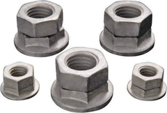 DISC-LOCK - 1/2-20 UNF Grade 8 Steel Free Spinning Hex Lock Nut - Magni 565 Finish - Industrial Tool & Supply