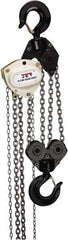 Jet - 22,000 Lb Lifting Capacity, 15' Lift Height, Hand Hoist - Made from Chain - Industrial Tool & Supply