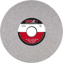 Camel Grinding Wheels - 7" Diam x 1-1/4" Hole x 3/4" Thick, J Hardness, 60 Grit Surface Grinding Wheel - Aluminum Oxide, Type 5, Medium Grade, Vitrified Bond, One-Side Recess - Industrial Tool & Supply