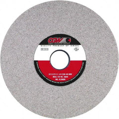 Camel Grinding Wheels - 14" Diam x 5" Hole x 2" Thick, H Hardness, 46 Grit Surface Grinding Wheel - Aluminum Oxide, Type 5, Medium Grade, Vitrified Bond, One-Side Recess - Industrial Tool & Supply