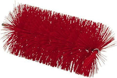Vikan - 3-1/2" Diam Polyester Tube Brush - 7-1/2" OAL, 7" Head Length, Stainless Steel Handle - Industrial Tool & Supply