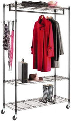 ALERA - 48" Wide, 75 High, Open Shelving Accessory/Component - Steel, 18" Deep - Industrial Tool & Supply