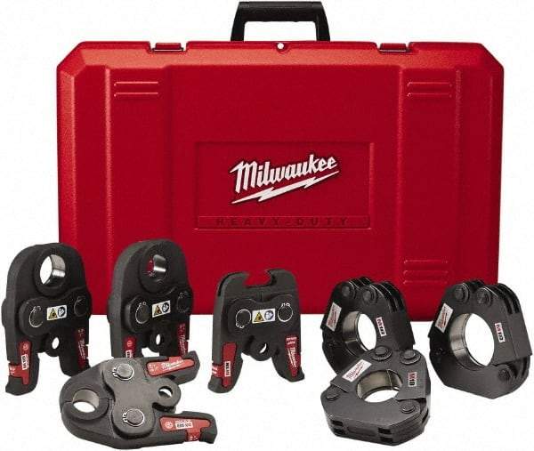 Milwaukee Tool - Handheld Shear/Nibbler Pressing Tool Jaws - For Use with Pressing Tools - Industrial Tool & Supply