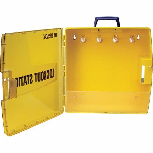 Brady - Empty Polypropylene Electrical Lockout Station - Industrial Tool & Supply