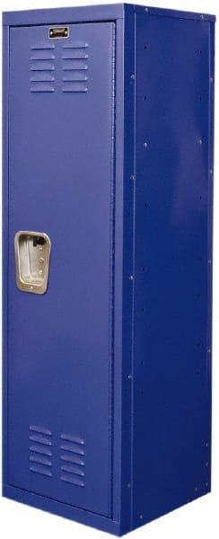 Hallowell - 1 Door, 1 Tier, Kid & Teen Lockers - Industrial Tool & Supply