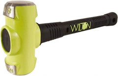 Wilton - 8 Lb Head, 16" Long Sledge Hammer - Steel Head, Steel Handle with Grip - Industrial Tool & Supply