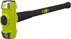 Wilton - 14 Lb Head, 24" Long Sledge Hammer - Steel Head, Steel Handle with Grip - Industrial Tool & Supply