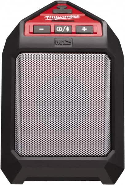 Milwaukee Tool - Battery Power Bluetooth Speaker - Exact Industrial Supply