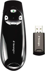 Kensington - Black Wireless Presenter - Use with Windows Vista, 7, Windows 8 - Industrial Tool & Supply