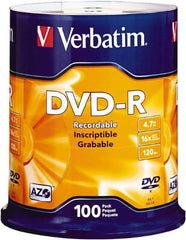 Verbatim - DVD-R Discs - Industrial Tool & Supply