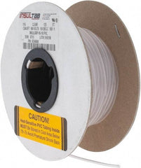 Made in USA - 2:1, PVC Heat Shrink Electrical Tubing - Clear - Industrial Tool & Supply