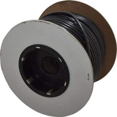 Made in USA - 2:1, PVC Heat Shrink Electrical Tubing - Black - Industrial Tool & Supply