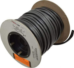 Made in USA - 2:1, PVC Heat Shrink Electrical Tubing - Black - Industrial Tool & Supply