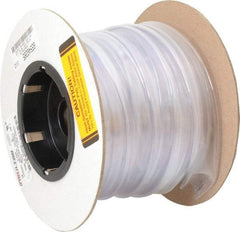 Made in USA - 2:1, PVC Heat Shrink Electrical Tubing - Clear - Industrial Tool & Supply