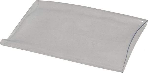 Made in USA - 6" Long, 2:1, PVC Heat Shrink Electrical Tubing - Clear - Industrial Tool & Supply