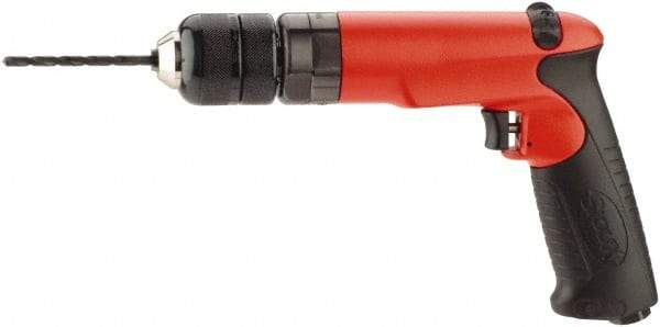 Sioux Tools - 3/8" Reversible Keyless Chuck - Pistol Grip Handle, 2,000 RPM, 30 CFM, 1 hp, 90 psi - Industrial Tool & Supply