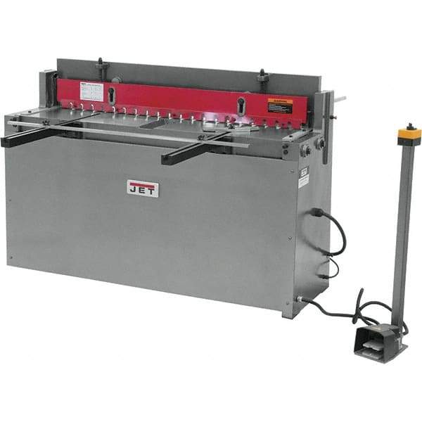 Jet - Floor Shears Power Type: Pneumatic Blade Length (Inch): 52 - Industrial Tool & Supply