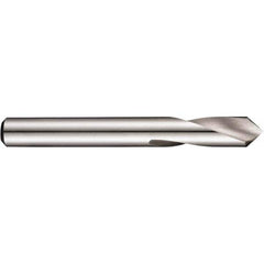 DORMER - 12mm Body Diam, 90°, 102mm OAL, High Speed Steel Spotting Drill - Industrial Tool & Supply