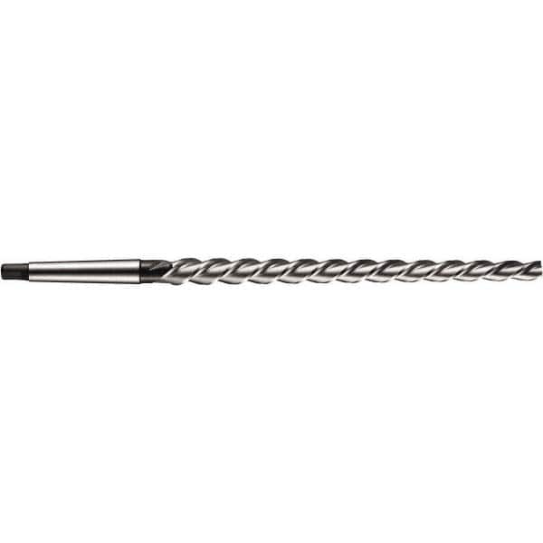 DORMER - 25mm Pin, 1.2096" Diam, 0.9732" Small End, Morse Taper Shank, 300mm Flute, Taper Pin Reamer - Industrial Tool & Supply