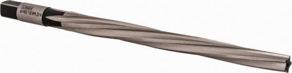 DORMER - 5mm Pin, 1/4" Diam, 0.1931" Small End, 6.3mm Diam Straight Shank, 73mm Flute, Taper Pin Reamer - Industrial Tool & Supply