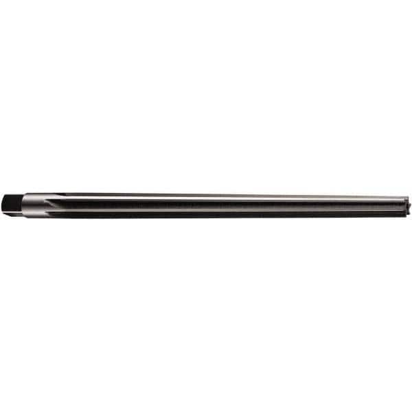 DORMER - 10mm Pin, 0.528" Diam, 0.3901" Small End, 13.3mm Diam Straight Shank, 175mm Flute, Taper Pin Reamer - Industrial Tool & Supply