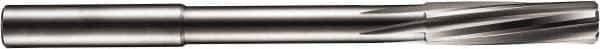 DORMER - 3mm Solid Carbide 6 Flute Chucking Reamer - Spiral Flute, 4mm Straight Shank, 17mm Flute Length, 62.5mm OAL - Industrial Tool & Supply