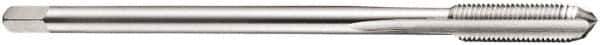 DORMER - 1-3/8 - 12 UNF 2B 4 Flute Bright Finish Cobalt Straight Flute Machine Tap - Bottoming, Right Hand Thread, 170mm OAL, 30mm Thread Length, Oversize - Exact Industrial Supply