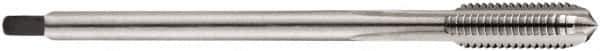 DORMER - M45x4.50 Metric Coarse 6H 6 Flute Bright Finish Cobalt Straight Flute Machine Tap - Bottoming, Right Hand Thread, 220mm OAL, 65mm Thread Length, Oversize - Exact Industrial Supply