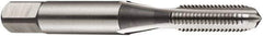 DORMER - M6x1.00 Metric Coarse 6H 3 Flute Bright Finish High Speed Steel Straight Flute Standard Hand Tap - Bottoming, Left Hand Thread, 56mm OAL, 16mm Thread Length, Oversize - Exact Industrial Supply