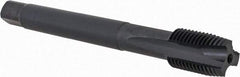 DORMER - 1/4-19" BSPP, 3 Flutes, Plug Chamfer, Oxide Coated, Cobalt British Standard Pipe Tap - 0.315" Square Size, Series E041 - Exact Industrial Supply