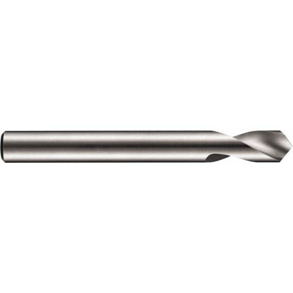 DORMER - 10mm Body Diam, 120°, 89mm OAL, Solid Carbide Spotting Drill - Industrial Tool & Supply