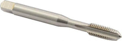 DORMER - 1/4-26 BSF 3 Flute Bright Finish High Speed Steel Straight Flute Machine Tap - Plug, Right Hand Thread, 66mm OAL, 14mm Thread Length, Oversize - Exact Industrial Supply