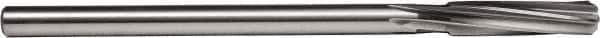 Union Butterfield - 11/32" High Speed Steel 6 Flute Chucking Reamer - Spiral Flute, 0.2792" Straight Shank, 1-1/2" Flute Length, 6" OAL - Industrial Tool & Supply