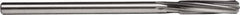 Union Butterfield - 11/32" High Speed Steel 6 Flute Chucking Reamer - Spiral Flute, 0.2792" Straight Shank, 1-1/2" Flute Length, 6" OAL - Industrial Tool & Supply