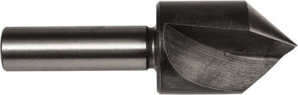 Union Butterfield - 1-1/4" Head Diam, 1/2" Shank Diam, 1 Flute 90° High Speed Steel Countersink - Industrial Tool & Supply