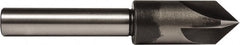 Union Butterfield - 1" Head Diam, 1/2" Shank Diam, 4 Flute 82° High Speed Steel Countersink - Industrial Tool & Supply