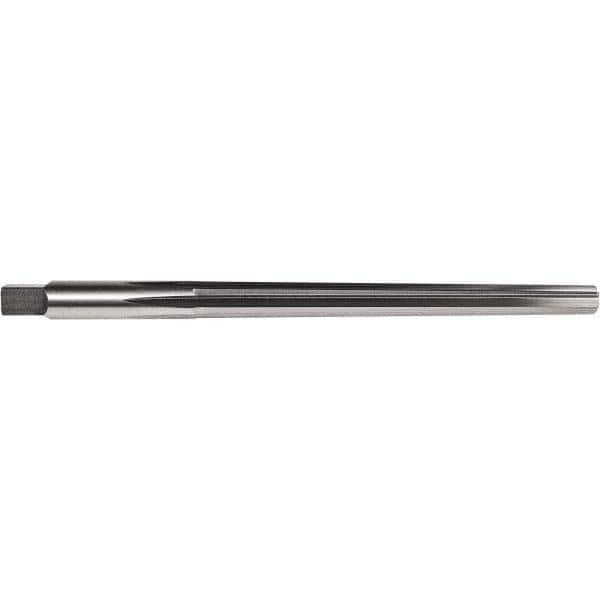 Union Butterfield - #3 Pin, 0.2294" Diam, 0.1813" Small End, 15/64" Diam Straight Shank, 2-5/16" Flute, Taper Pin Reamer - Industrial Tool & Supply